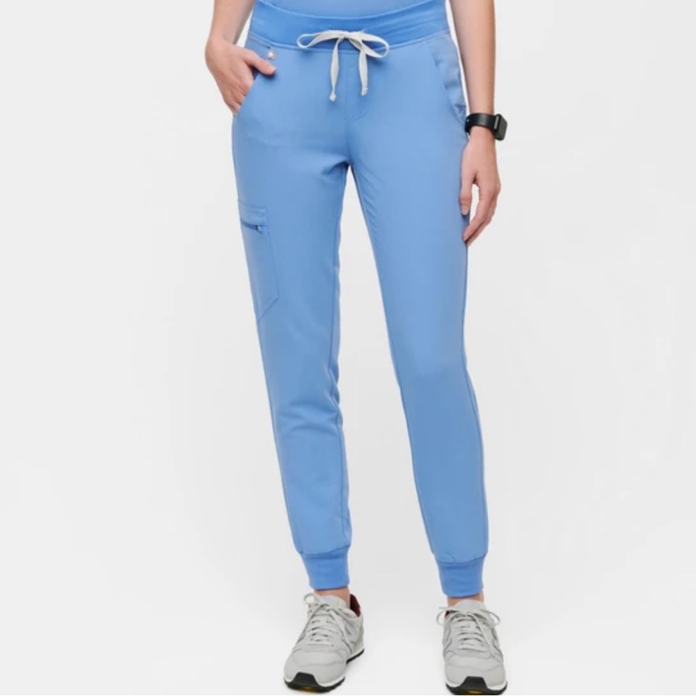 Zamora Jogger Scrub Pants Ceil Blue